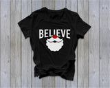 Believe - Santa  - Ruffles with Love - Tee