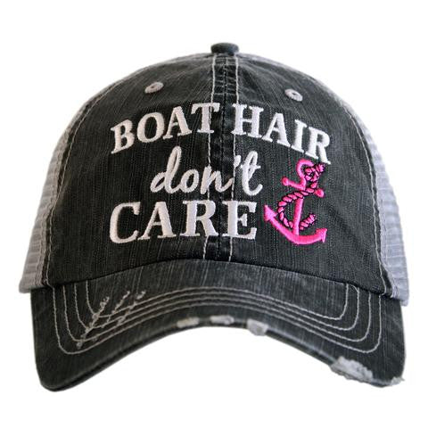 Boat Hair Don't Care - HAT - Ruffles with Love - RWL