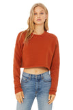 Custom  - Ruffles with Love - Design Your Own Crop Sweatshirt