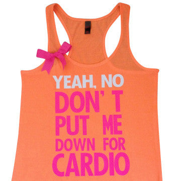 Pitch Perfect - Neon Tank - Womens Fitness Clothing - Workout shirt