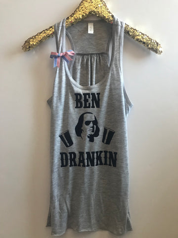 Ben Drankin - Red White and Blue - Patriotic Tank - Memorial Day Tank - 4th of July Tank