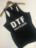 DTF - Down To Fiesta - CINCO DE MAYO TANK - Ruffles with Love - RWL - Graphic Tee