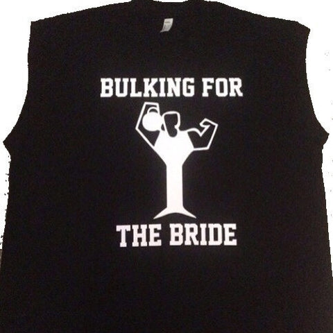 Bulking for the Bride - Ruffles with Love - Mens Wedding Shirt - Mens Fitness - Wedding Shirt