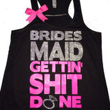 Bridesmaid Tank - Ruffles with Love - Sweating for the Wedding - Wedding Tank