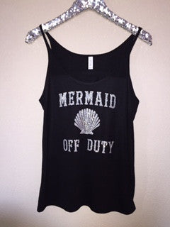 Mermaid Off Duty - Ruffles with Love - Womens Fitness Clothing - Workout Tank