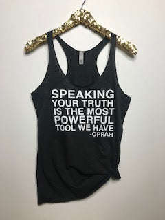 Speaking Your Truth is the Most Powerful Tool We Have  - Ruffles with Love - RWL - Graphic Tee