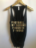 Football... My Second Favorite F-Word - Ruffles with Love - RWL - Graphic Tee