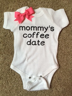 Mommy's Coffee Date - Mia Grace Designs  - Childrens Clothing  - Ruffles with Love - Baby Clothing - RWL Kids