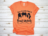 You Coulda Had a Bad Witch - Hocus Pocus - Halloween Tee -  Fall Tee - Ruffles with Love - RWL - Unisex Tee - Graphic Tee