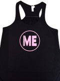 Black Tank - Logo Tank -  Indestructible Me - Be Indestructible - by Ruffles with Love