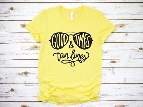 Good Times and Tan Lines - Ruffles with Love - Tee