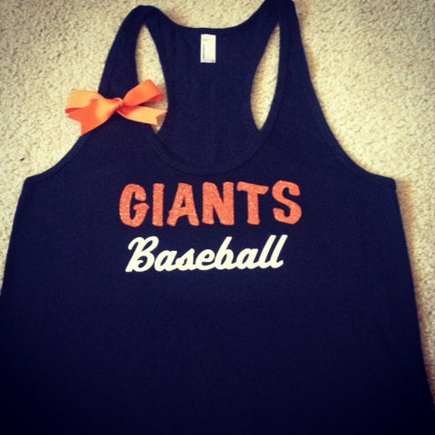 CUSTOMIZE YOUR Favorite Team - Giants Baseball Tank