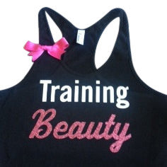 Training Beauty Work-out Racerback Tank Top