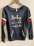 IG - FLASH SALE - Baby It's Cold Outside Sweatshirt - Ruffles with Love - Racerback Tank - Womens Fitness