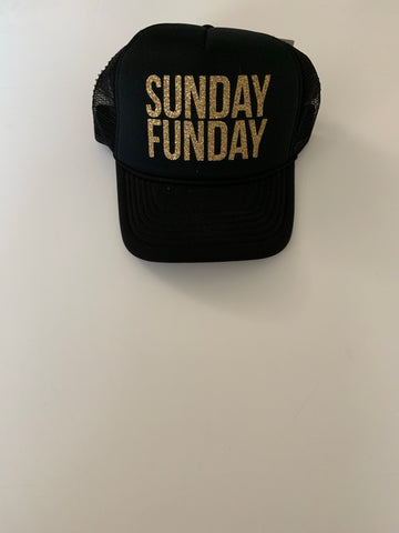 IG FLASH SALE - Sunday Funday Hat - BLACK