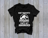 Don't Mess with Mamasaurus - Ruffles with Love - Tee