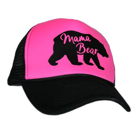 Mama Bear - Pink - HAT - Ruffles with Love - RWL