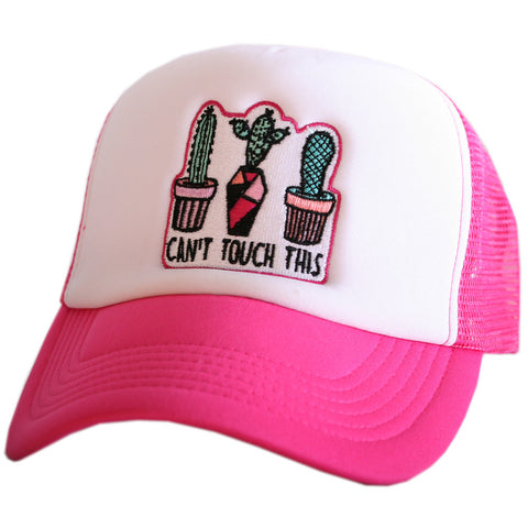 Can't Touch This - PINK - HAT - Ruffles with Love - RWL