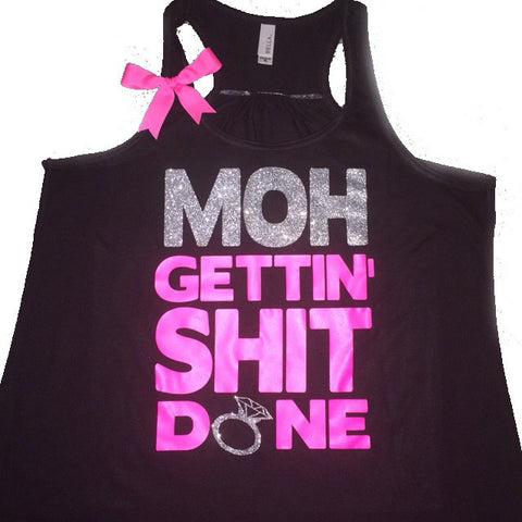 Maid Of Honor Tank - Ruffles with Love - Sweating for the Wedding - Wedding Tank
