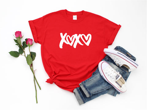 XOXO tee - Valentines Day Tee